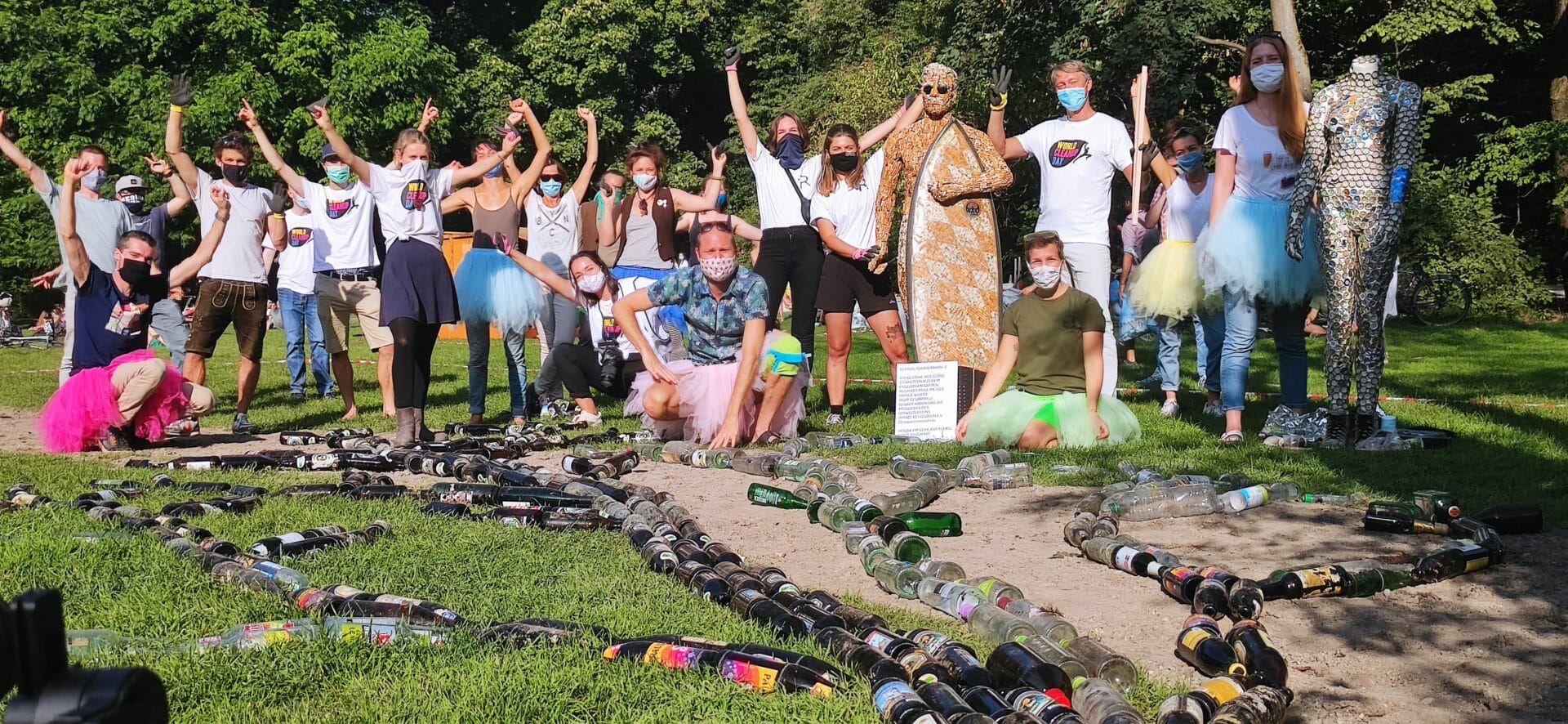 WorldCleanupDay im Englischen Garten in München