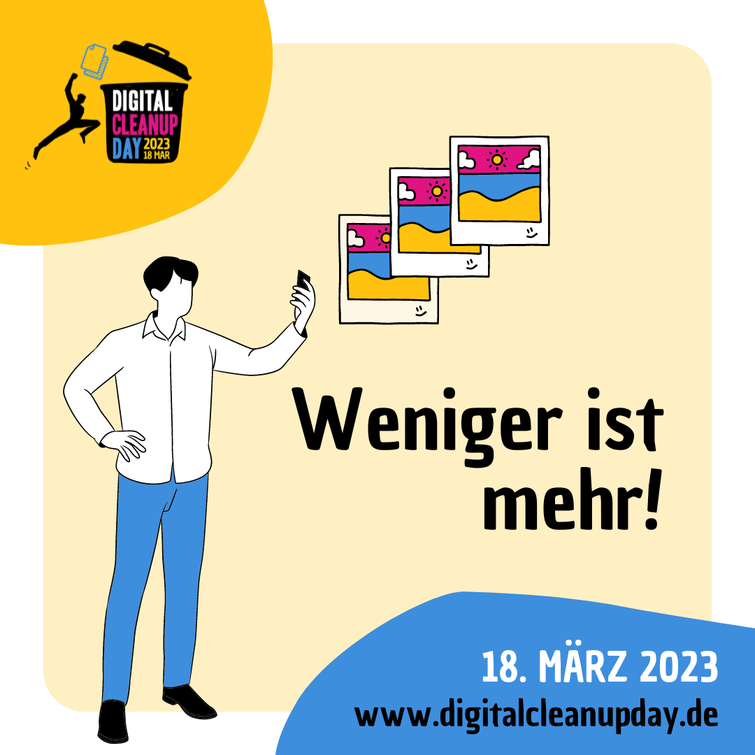 digital cleanup day 2023 weniger ist mehr