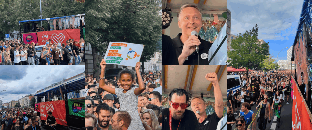 World Cleanup Day beim Zug der Liebe in Berlin: Musik verbindet – auch für eine saubere Zukunft