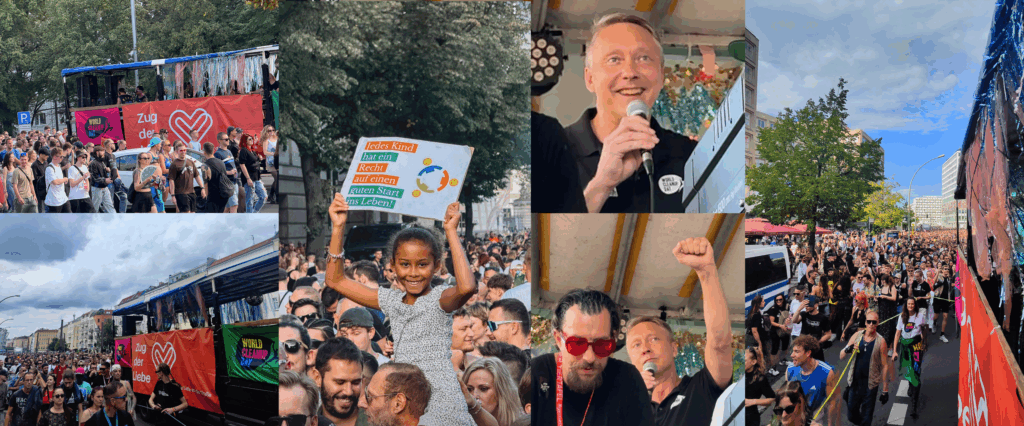 World Cleanup Day beim Zug der Liebe in Berlin: Musik verbindet – auch für eine saubere Zukunft